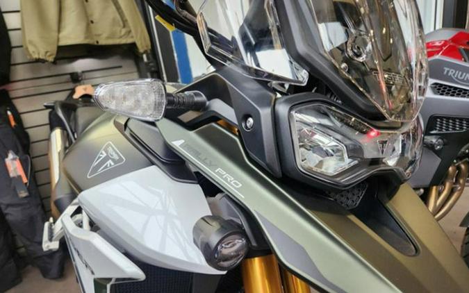 2025 Triumph Tiger 900 Rally Pro Matte Khaki Green / Matte Phan