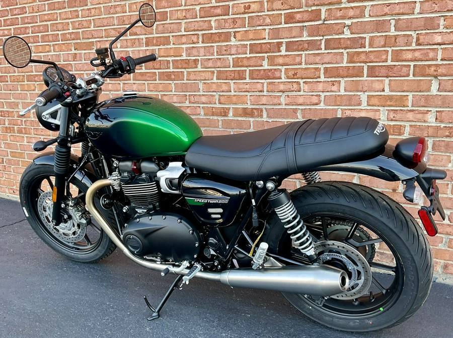 2024 Triumph Speed Twin 900 Green Stealth Edition