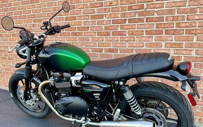 2024 Triumph Speed Twin 900 Green Stealth Edition