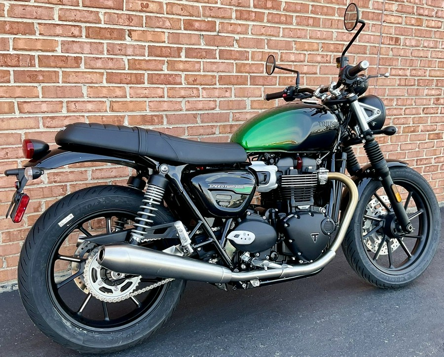 2024 Triumph Speed Twin 900 Green Stealth Edition