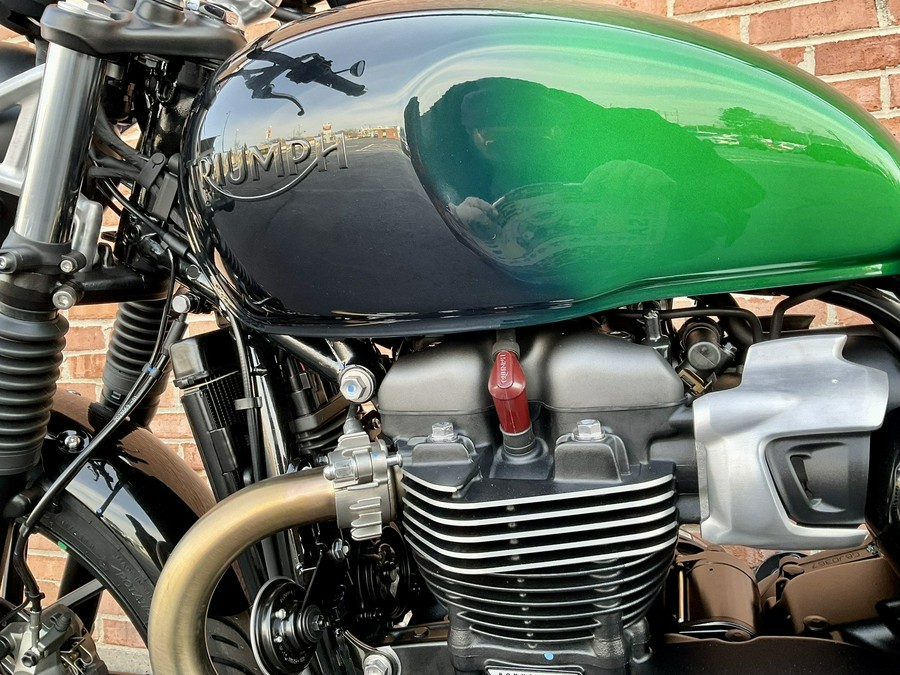 2024 Triumph Speed Twin 900 Green Stealth Edition