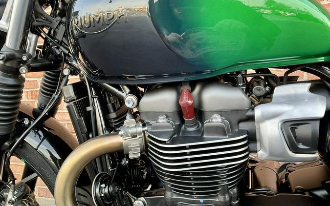 2024 Triumph Speed Twin 900 Green Stealth Edition