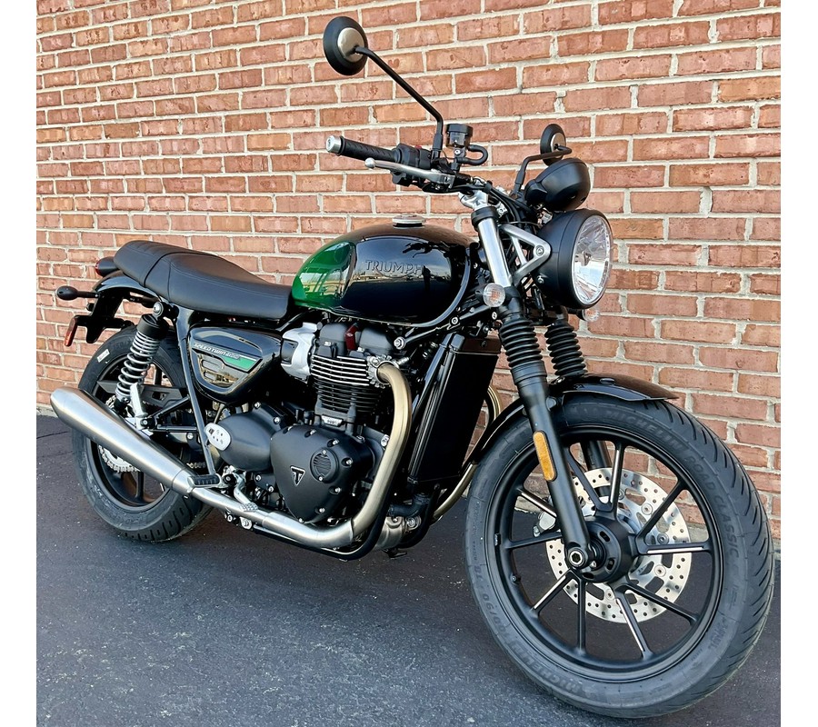 2024 Triumph Speed Twin 900 Green Stealth Edition