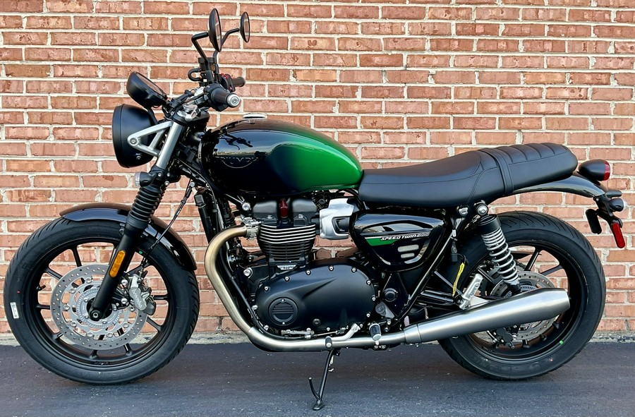 2024 Triumph Speed Twin 900 Green Stealth Edition