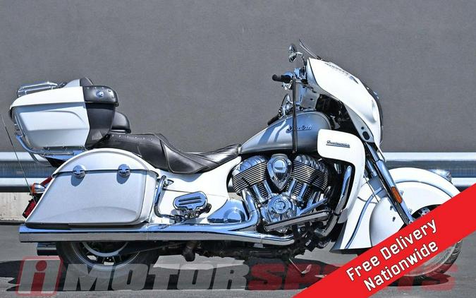 2018 Indian Motorcycle® Roadmaster® ABS Pearl White over Star Silver