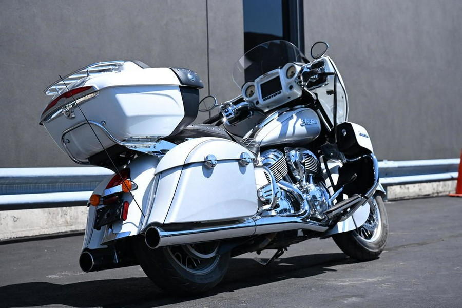 2018 Indian Motorcycle® Roadmaster® ABS Pearl White over Star Silver