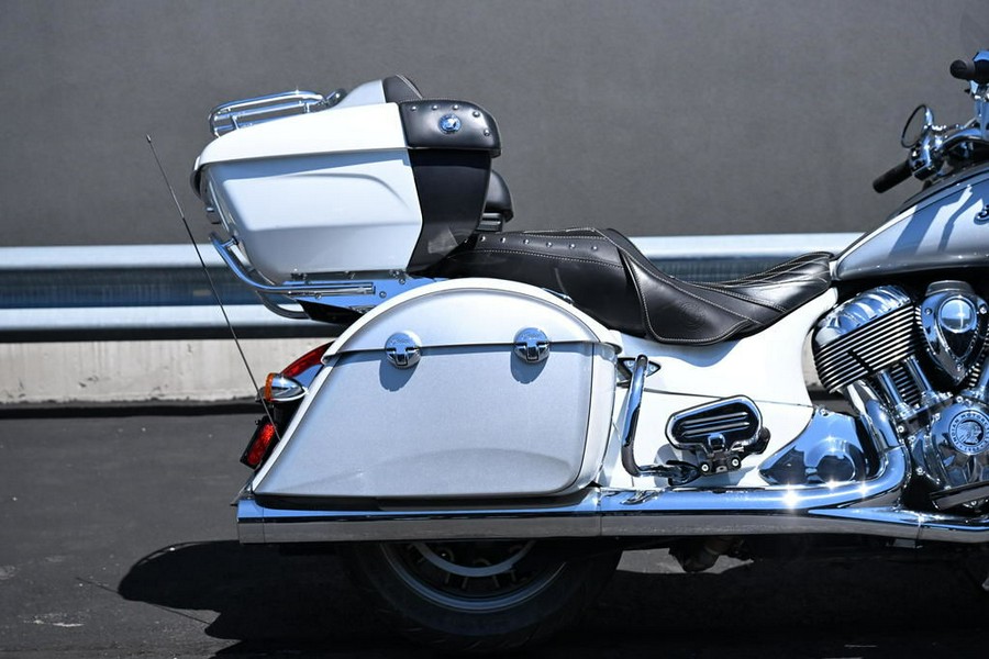 2018 Indian Motorcycle® Roadmaster® ABS Pearl White over Star Silver