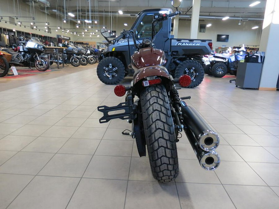 2024 Indian Motorcycle® Scout® Bobber Twenty ABS Maroon Metallic