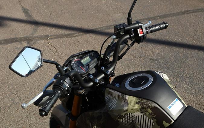 2026 Kawasaki Z125 PRO Cypher Camo Beige