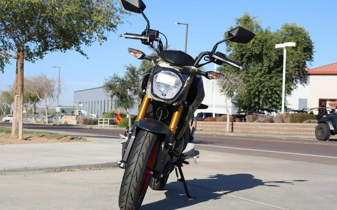 2026 Kawasaki Z125 PRO Cypher Camo Beige