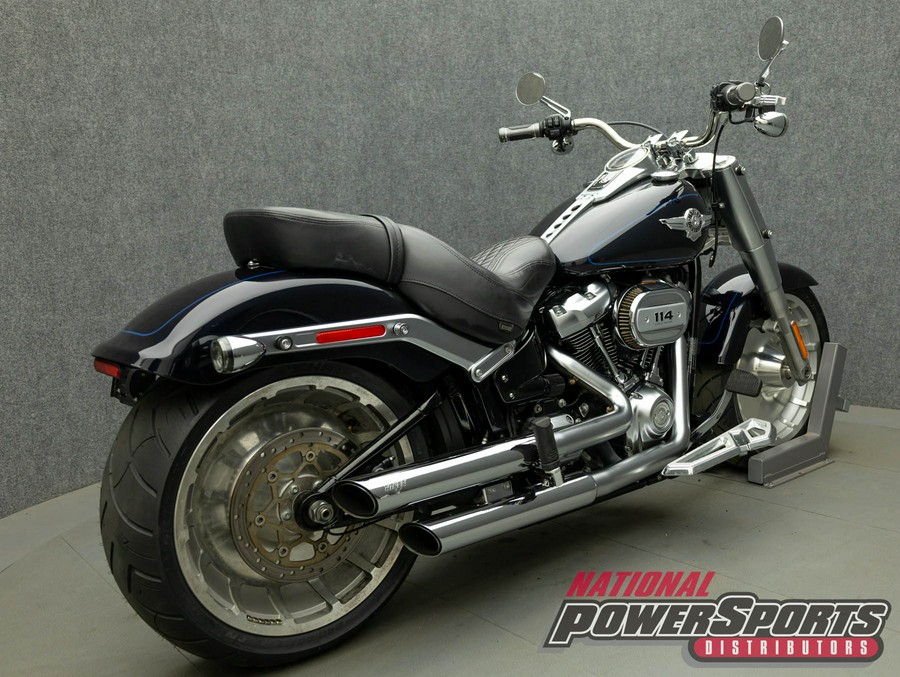 2019 HARLEY DAVIDSON FLFBS FAT BOY 114 W/ABS