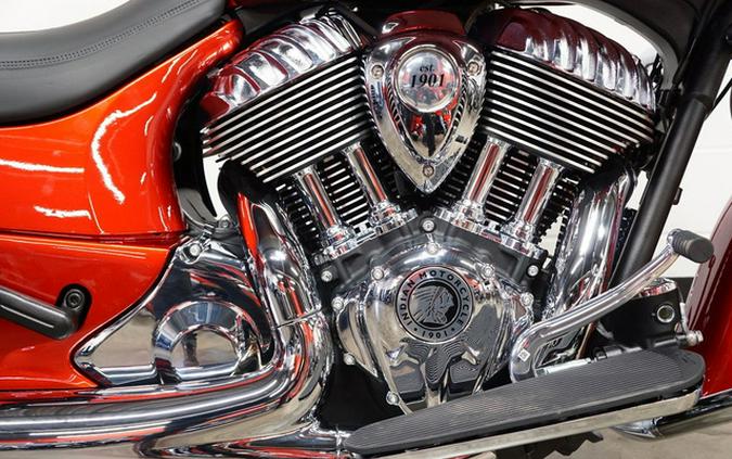 2026 Indian Chieftain Limited Sunset Red Metallic