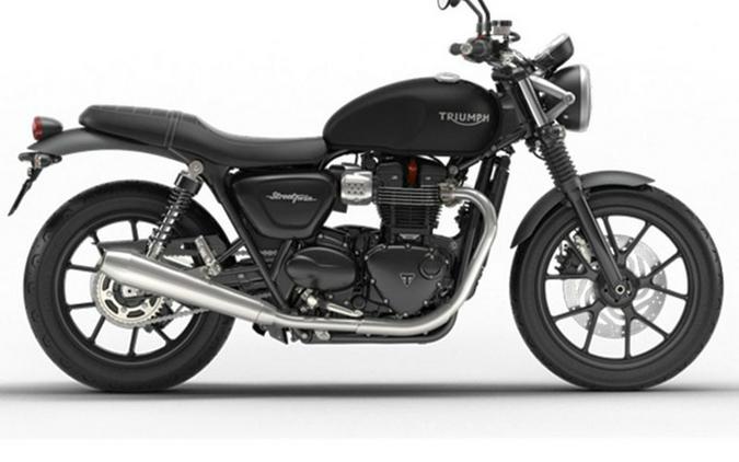 2017 Triumph Street Twin Matte Jet Black