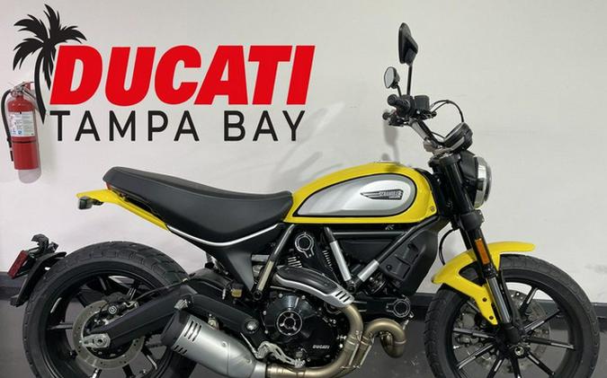 2023 Ducati Scrambler Icon 62 Yellow