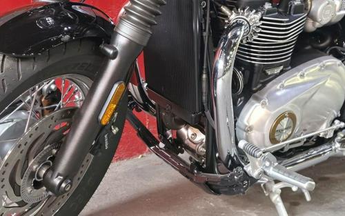 2025 Triumph Bonneville Speedmaster Pacific Blue Silver Ice