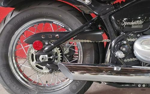 2025 Triumph Bonneville Speedmaster Pacific Blue Silver Ice