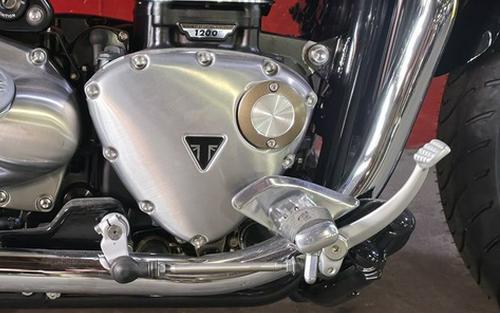 2025 Triumph Bonneville Speedmaster Pacific Blue Silver Ice