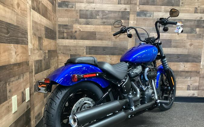 2024 Harley-Davidson Street Bob 114 Blue Burst FXBBS