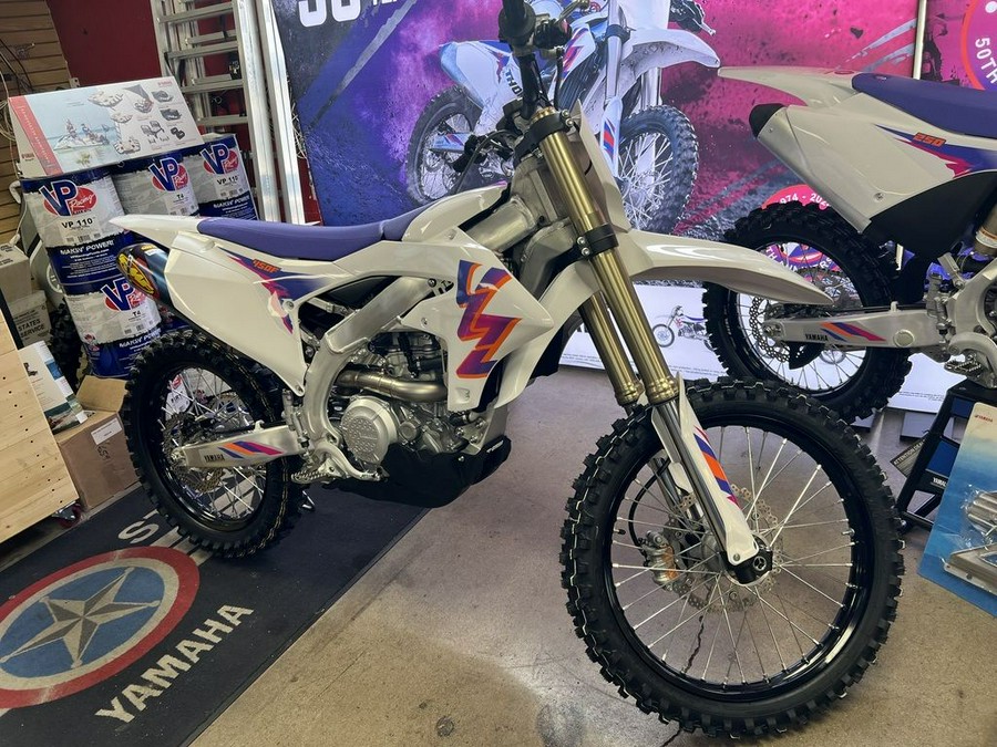 2024 Yamaha YZ450F 50th Anniversary Edition