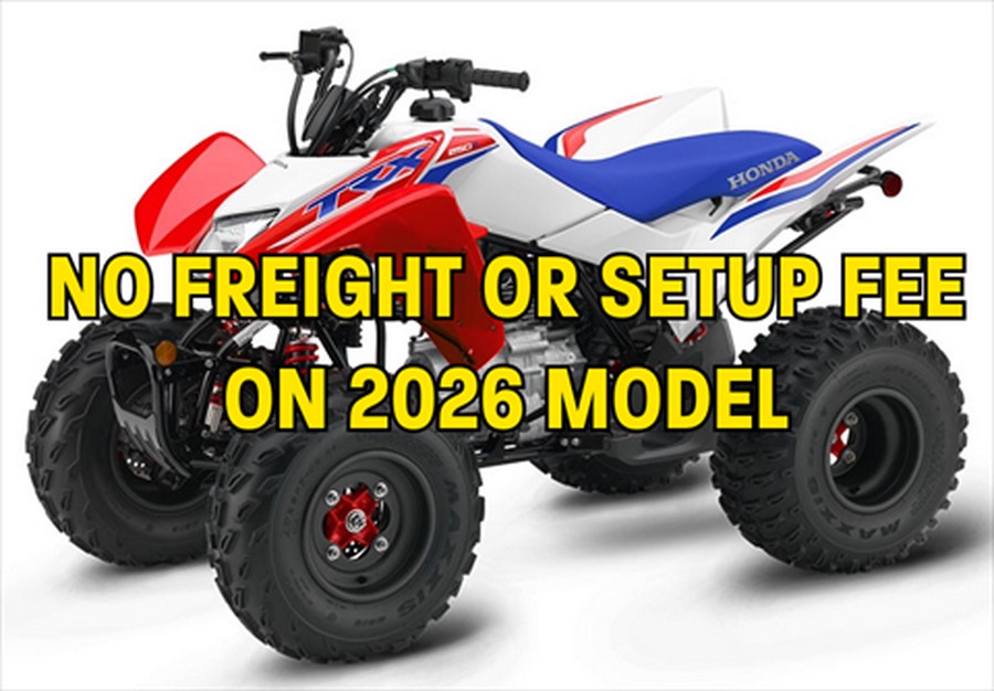 2026 Honda TRX250X