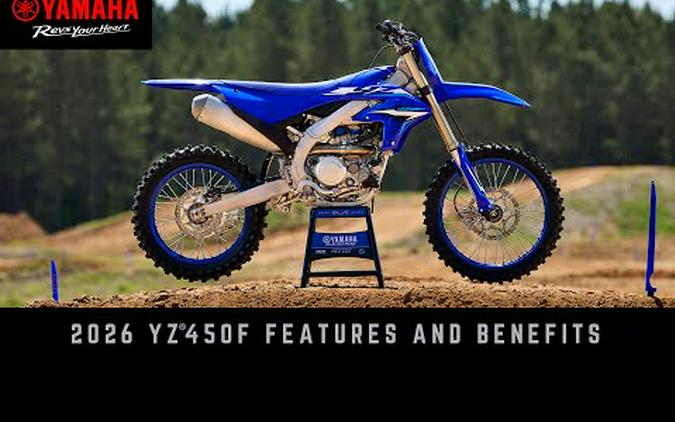 2026 Yamaha YZ450F