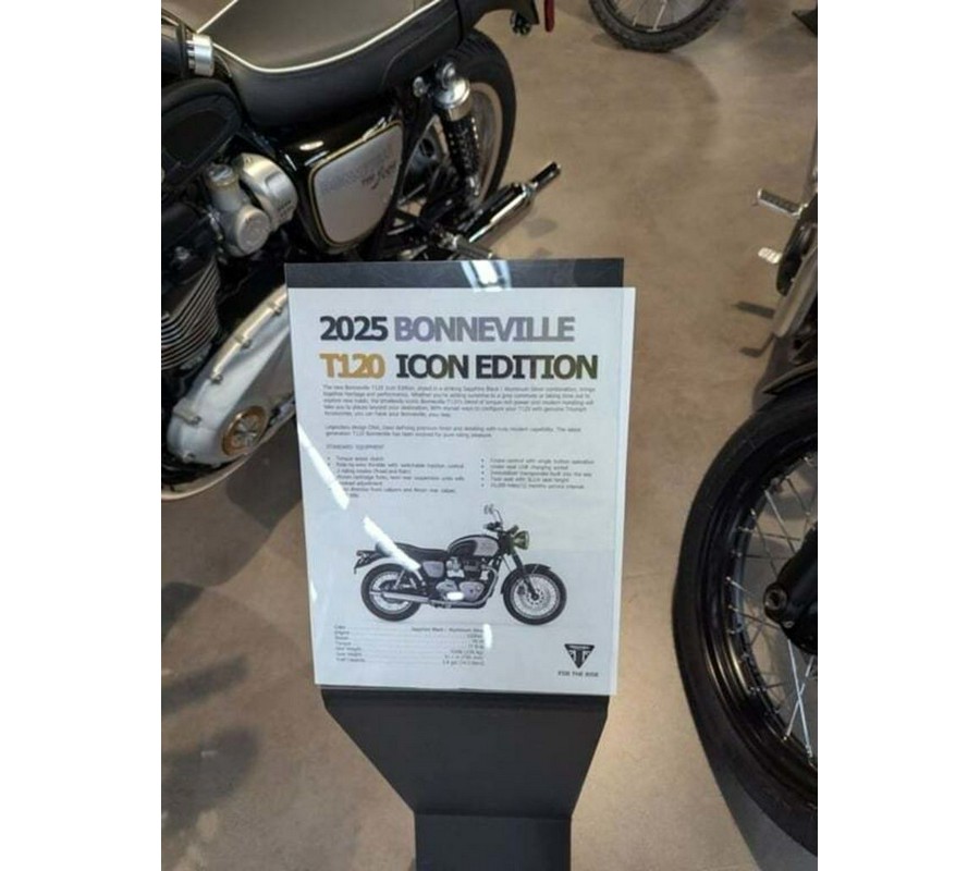 2025 Triumph Bonneville T120 Base