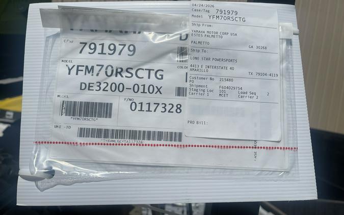 2026 Yamaha Raptor 700R SE