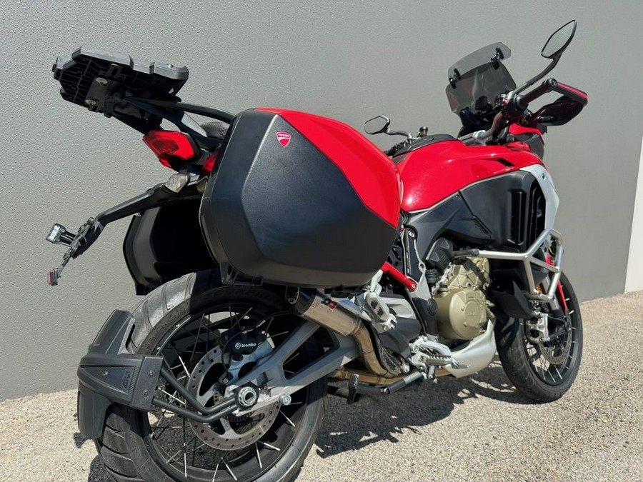 2021 Ducati Multistrada V4S Ducati Red / Spoked Wheels