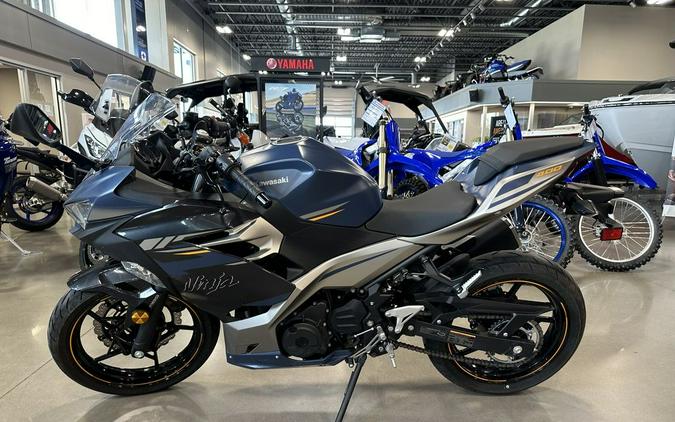 2023 Kawasaki Ninja® 400 ABS Metallic Magnetic Dark Gray/Twilight Blue