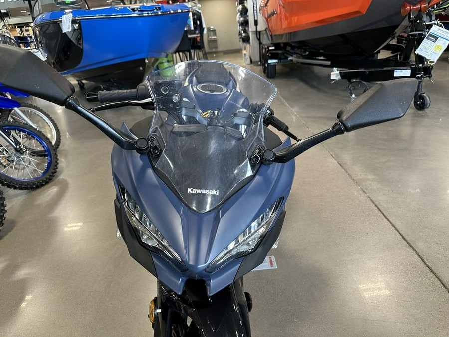 2023 Kawasaki Ninja® 400 ABS Metallic Magnetic Dark Gray/Twilight Blue