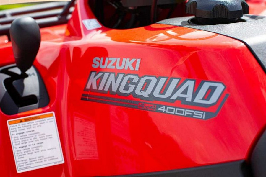 New 2023 Suzuki KINGQUAD 400 FSI