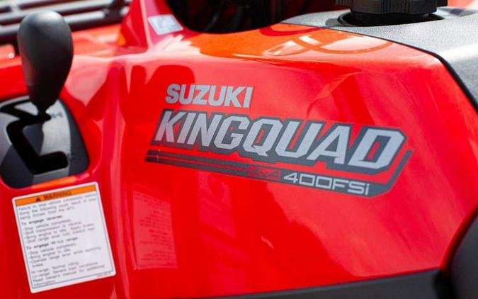 New 2023 Suzuki KINGQUAD 400 FSI