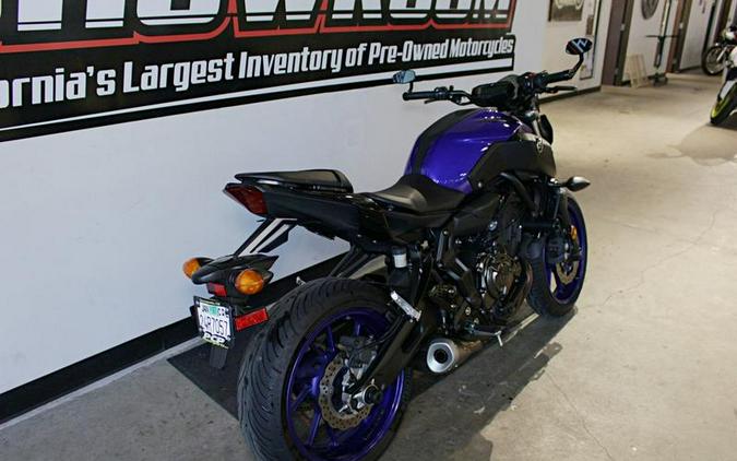 2018 Yamaha MT-07