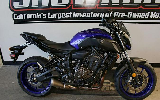 2018 Yamaha MT-07