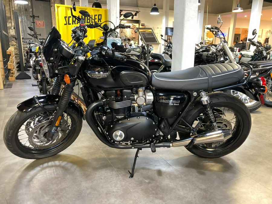2018 triumph t120 black