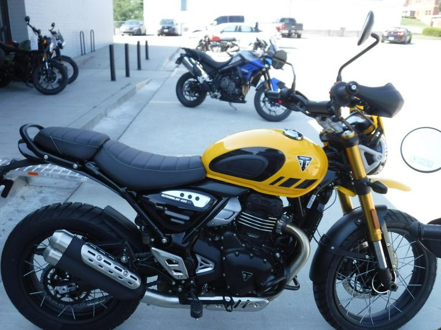 New 2026 Triumph Scrambler 400 XC Motorcycle in Kansas City, MO