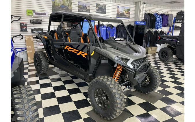 2024 Polaris Industries RZR XP 4 1000 Premium Matte Titanium / Onyx Black