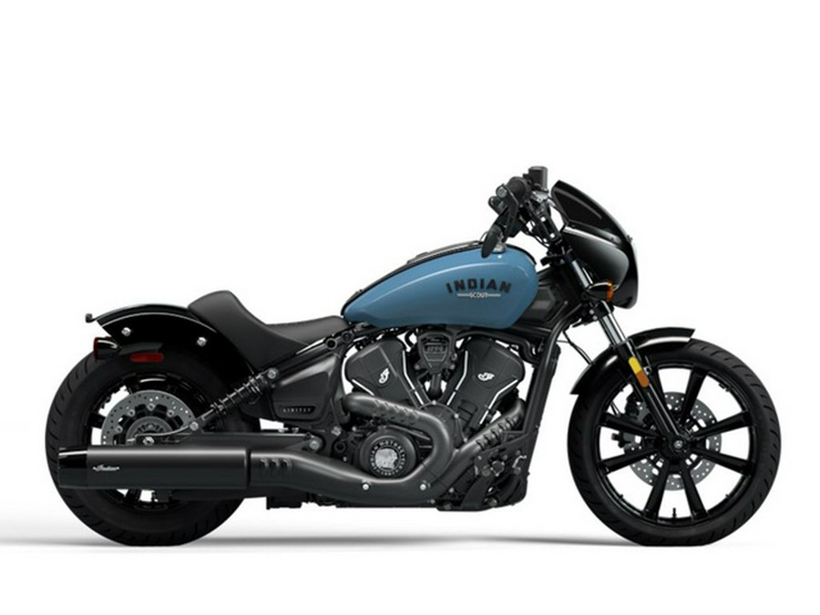2025 Indian Sport Scout Limited +Tech Storm Blue
