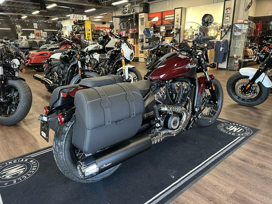 2025 Indian Super Scout Maroon Metallic With Graphics