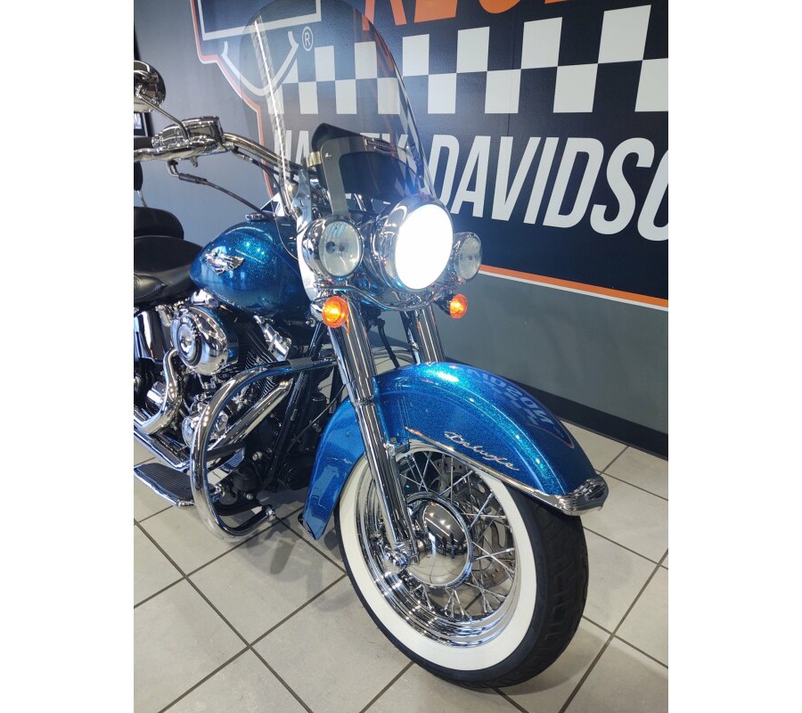 2015 Harley-Davidson® Softail® Deluxe Hard Candy Cancun Blue Flake