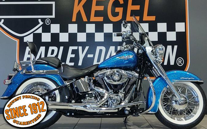 2015 Harley-Davidson® Softail® Deluxe Hard Candy Cancun Blue Flake