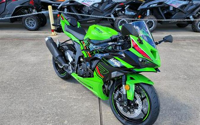 2024 Kawasaki Ninja ZX-6R ABS KRT Edition