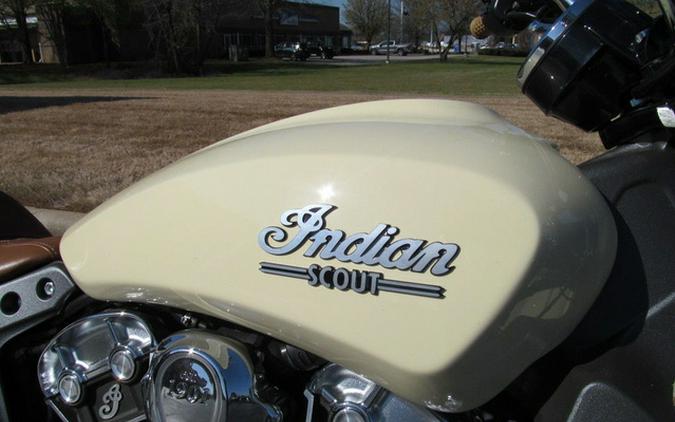 2017 Indian Scout Ivory Cream
