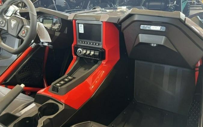 2026 Polaris Slingshot R AutoDrive Radiant Gray with Indy Red Pearl