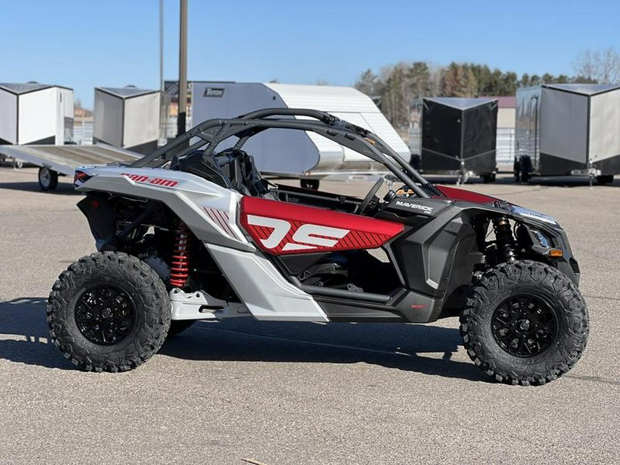 2024 Can-Am® Maverick X3 DS Turbo Fiery Red & Hyper Silver