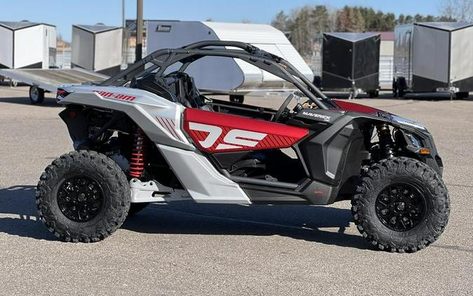 2024 Can-Am® Maverick X3 DS Turbo Fiery Red & Hyper Silver