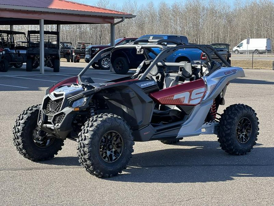 2024 Can-Am® Maverick X3 DS Turbo Fiery Red & Hyper Silver