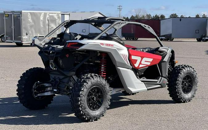 2024 Can-Am® Maverick X3 DS Turbo Fiery Red & Hyper Silver