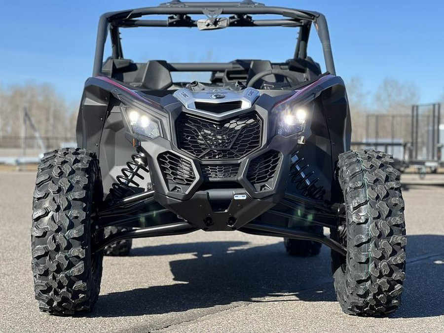 2024 Can-Am® Maverick X3 DS Turbo Fiery Red & Hyper Silver