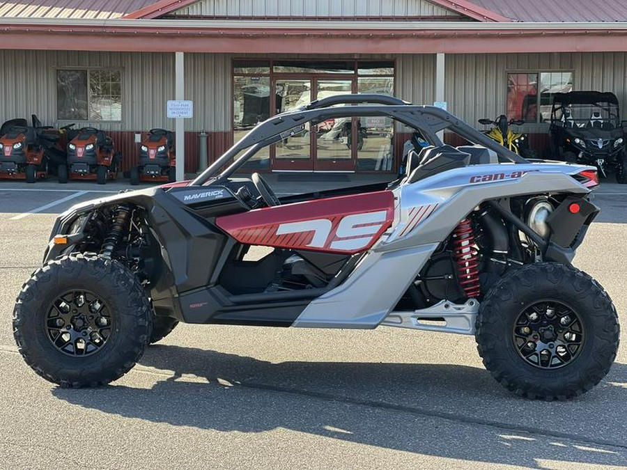 2024 Can-Am® Maverick X3 DS Turbo Fiery Red & Hyper Silver